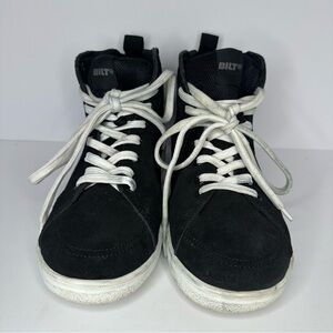 BILT Dexter 2 Shoes Womens 6 Black High Top Riding Moto Motorcycle Padding